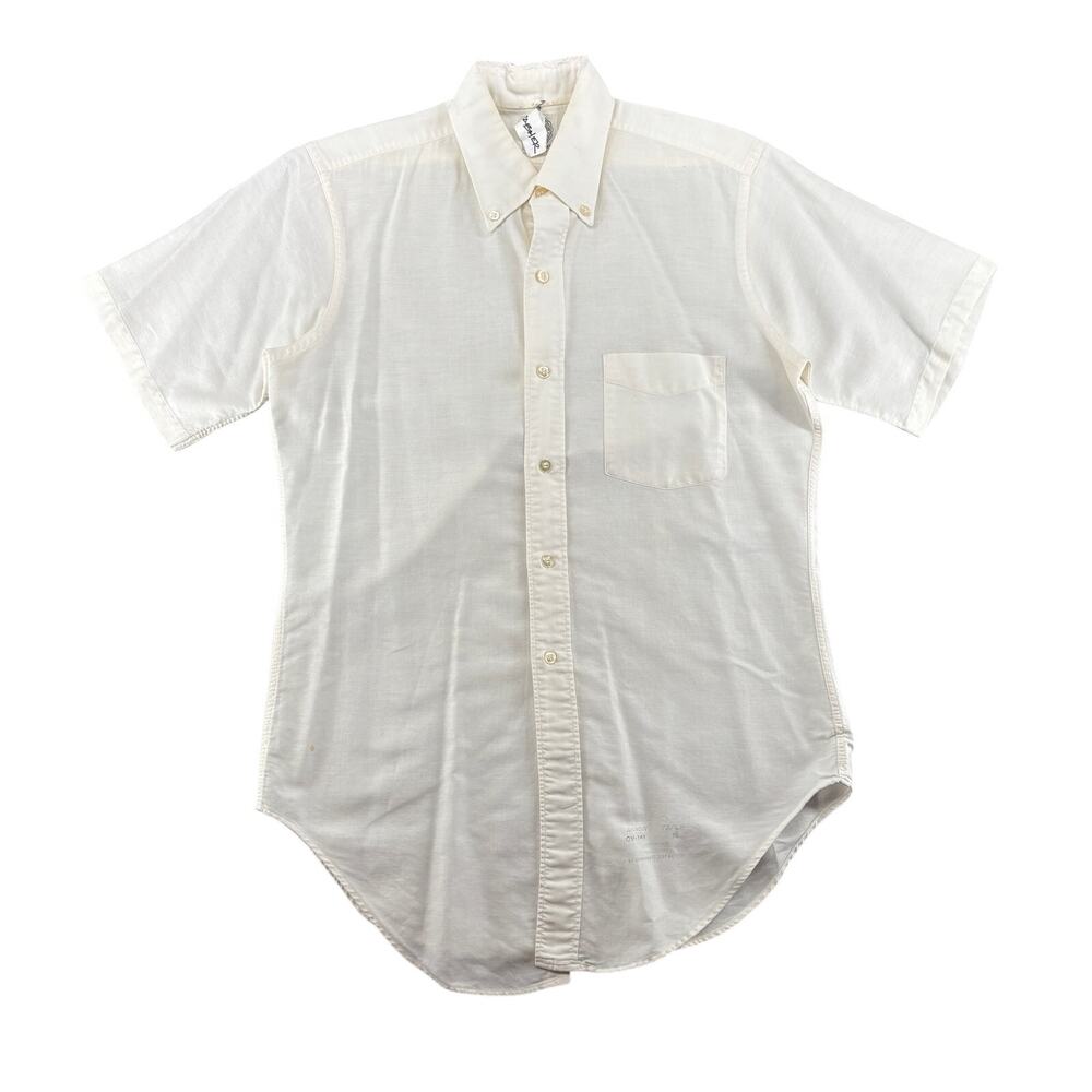 Vintage Arrow 1960s Gordon Dover Club Oxford Shirt Men’s Medium Distressed